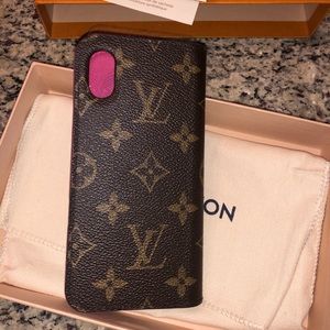 Authentic LV iPhone X case